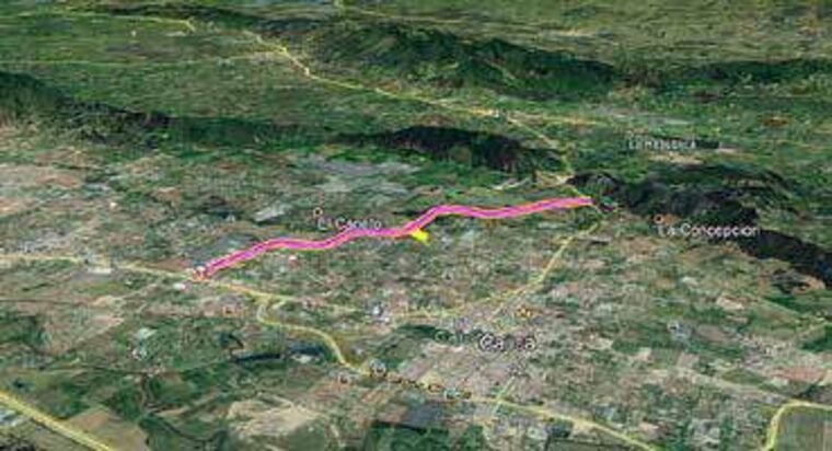 Trazado del Anillo Vial de Cajicá