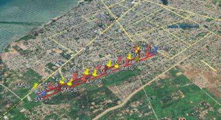 Localización del proyecto Aeropuerto de Riohacha