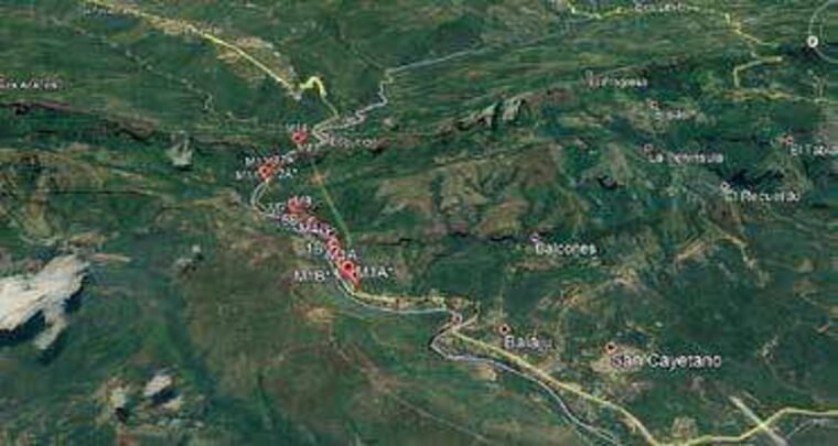 Localización del proyecto Ruta 40 Bogotá-Girardot