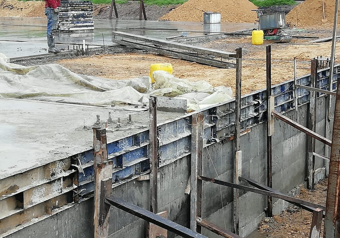 Seguimiento técnico en obra durante la fase de cimentación